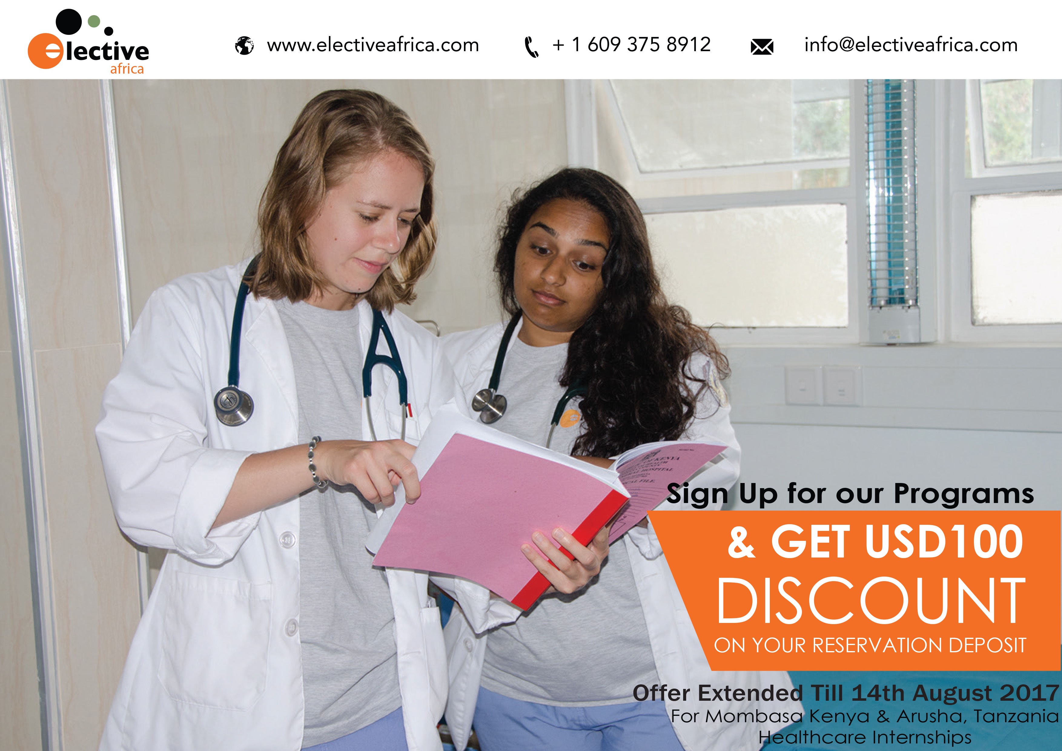 Save USD 100 on your Placement Abroad